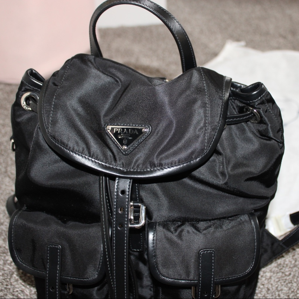 Authentic Prada Small Re-Nylon Backpack - image 1
